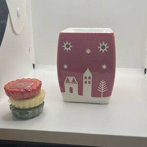 Christmas candle holder
